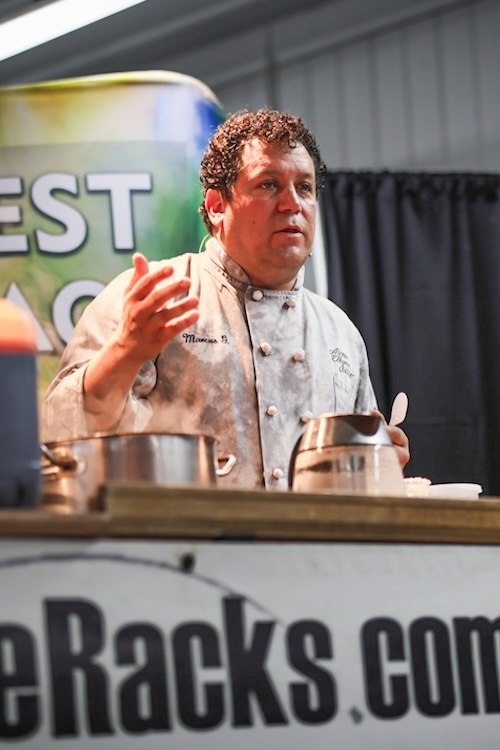 cooking demos at Hudson Valley Wine & Food Festival