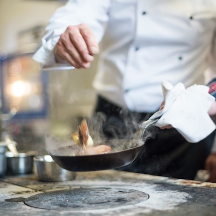 Chef demos at the Hudson Valley Wine & Food festival