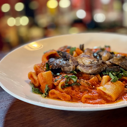 Italian dish from Aroma Thyme Chef Guiliano