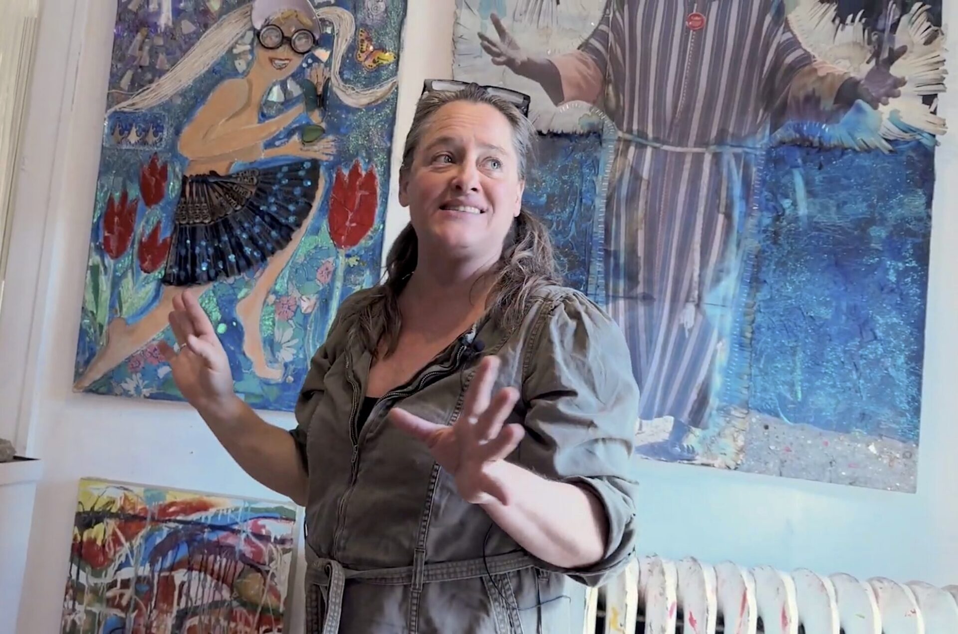In the Studio with Hudson Valley Artist Christina Varga
