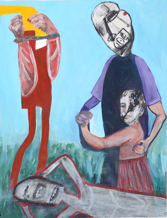 painting artwork by Tatana Kellner at Sketchbook Gallery in Saugerties NY