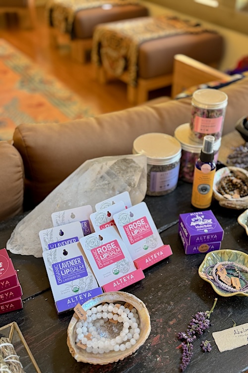 products at Dewa Spa