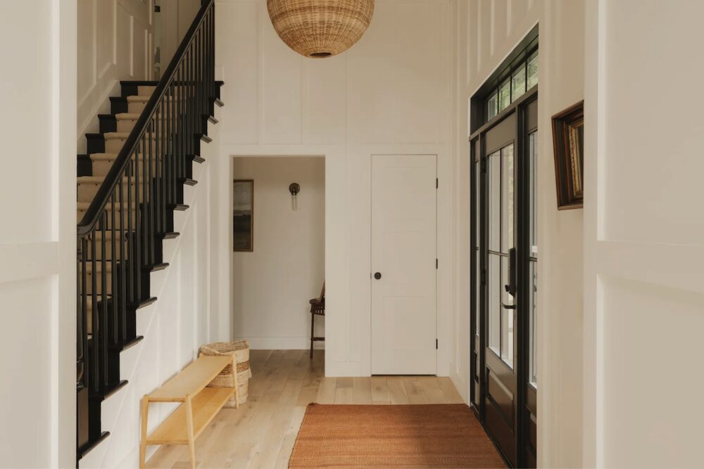 Entry way into the house at 648 Scudder Hill Rd, Roxbury NY.