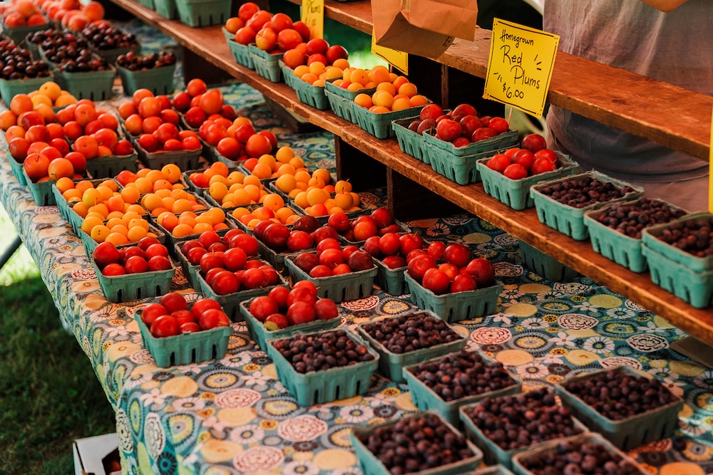 Fresh product and goods at The Phoenicia Farmers Market
