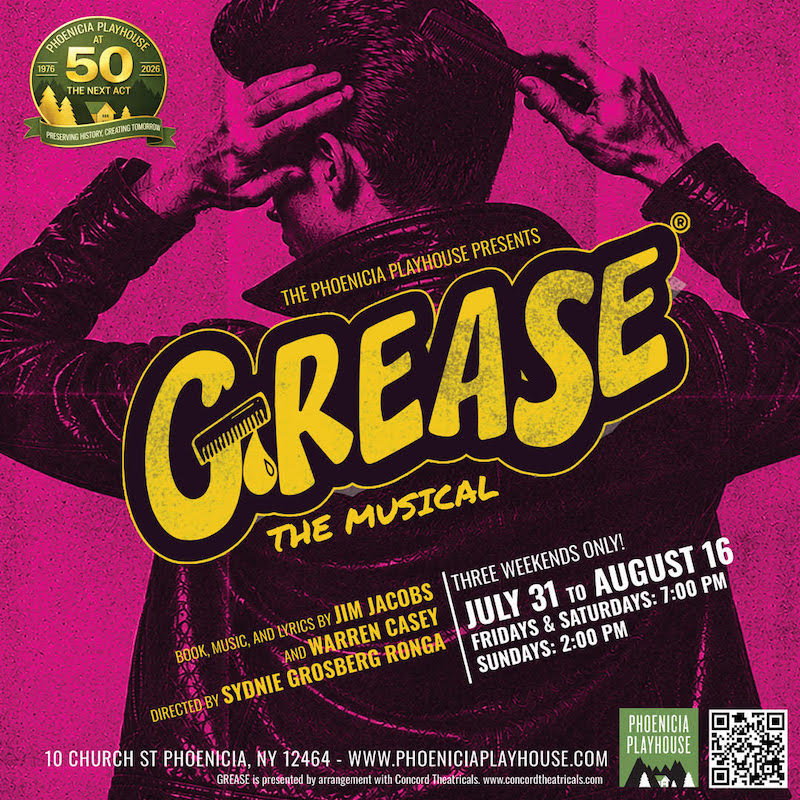 Grease the Musical at Phoenicia Playhouse