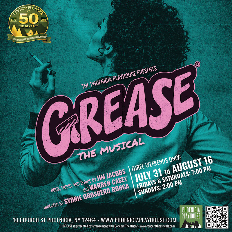 Grease the Musical at Phoenicia Playhouse