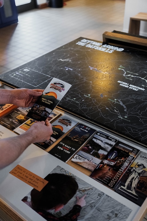 The Catskills Visitor Center in Mount Tremper Guides and Maps