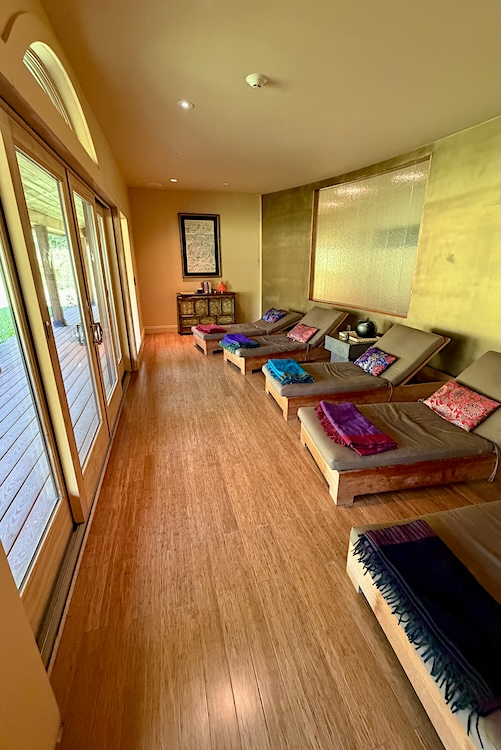 Lounge at Dewa Spa at Menla Resort