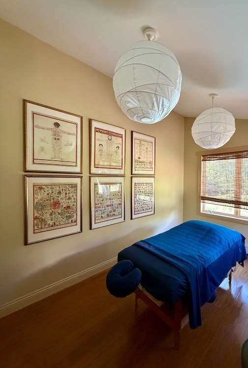 Massage room at Dewa Spa at Menla Resort