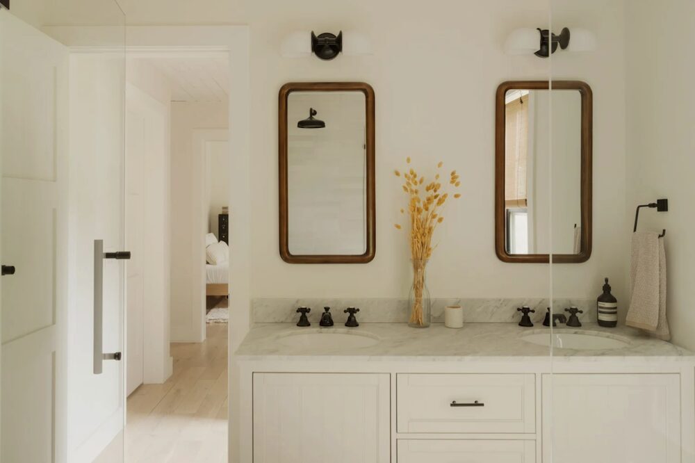 Sink in the bathroom at 648 Scudder Hill Rd, Roxbury NY.