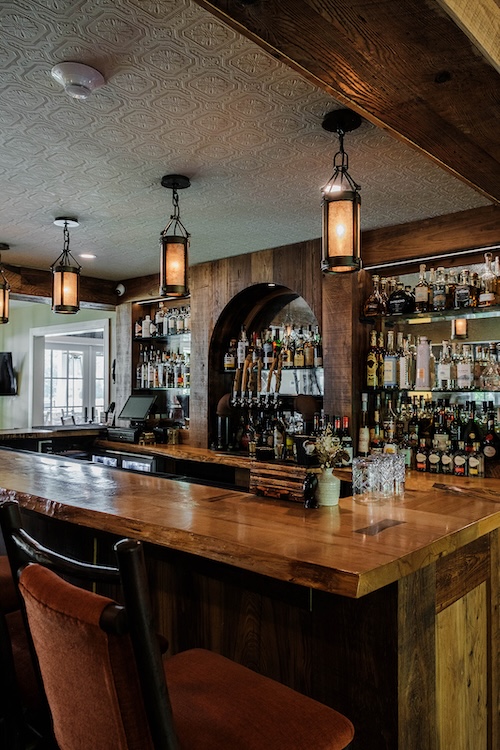 The Bar at Shandaken Inn boutique hotel in Shandaken NY