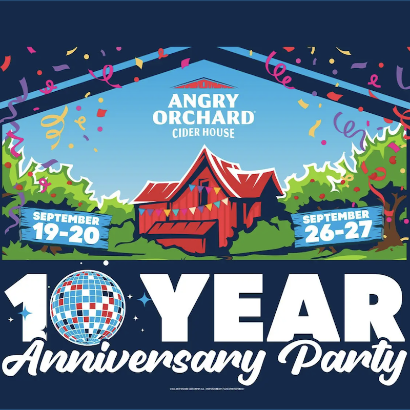 10 yr Anniversary Angry Orchard Party