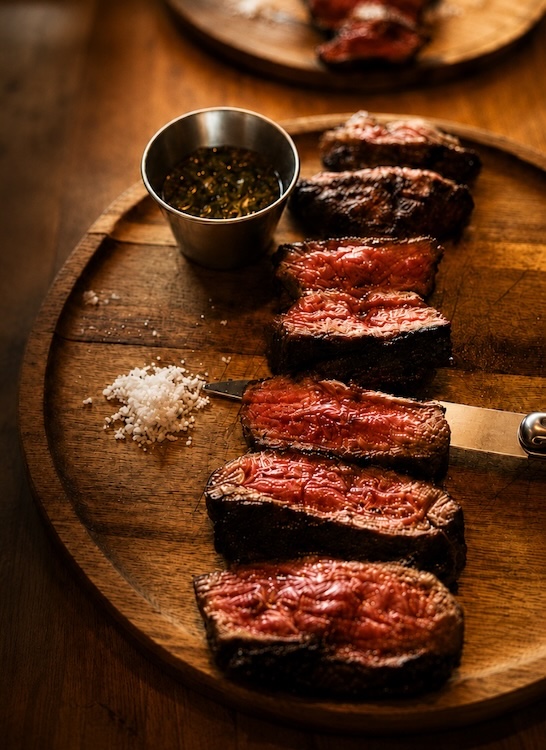 Argentinian Steak at Shelter in Woodstock