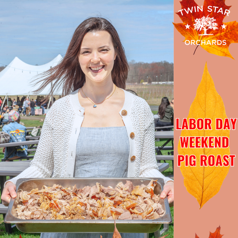 Pig Roast Twin Star Orchards