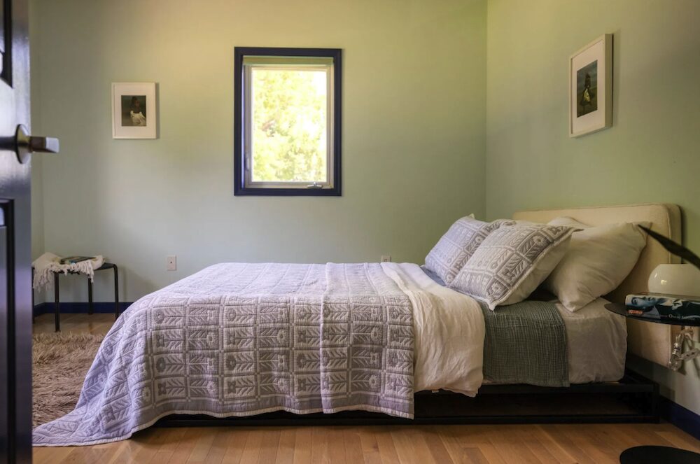 Bed in Bedroom at 63 River Road, Malden NY.