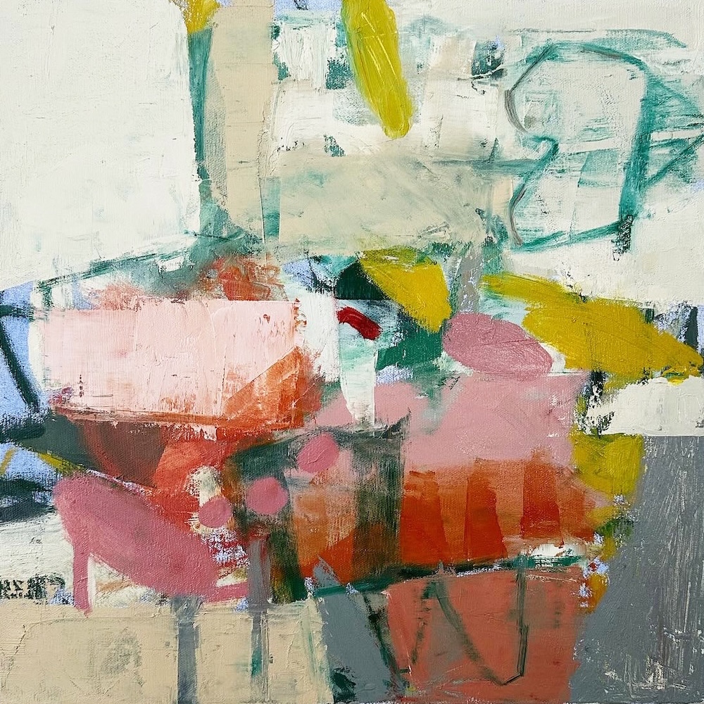 Ring True by abstract artist Jenny Nelson.