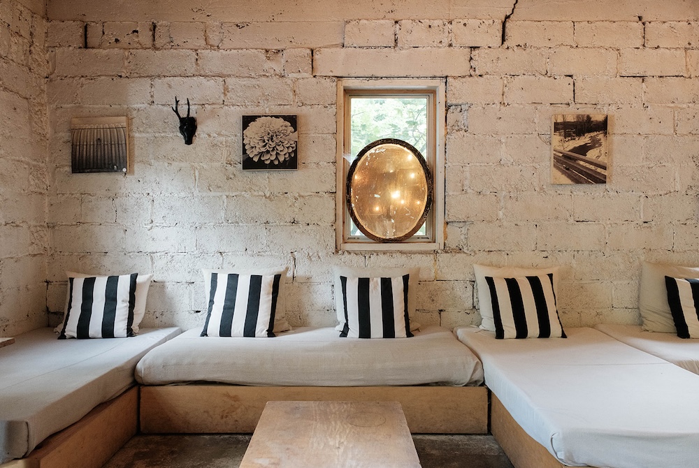 The Graham & Co Lounge area in Phoenicia, NY