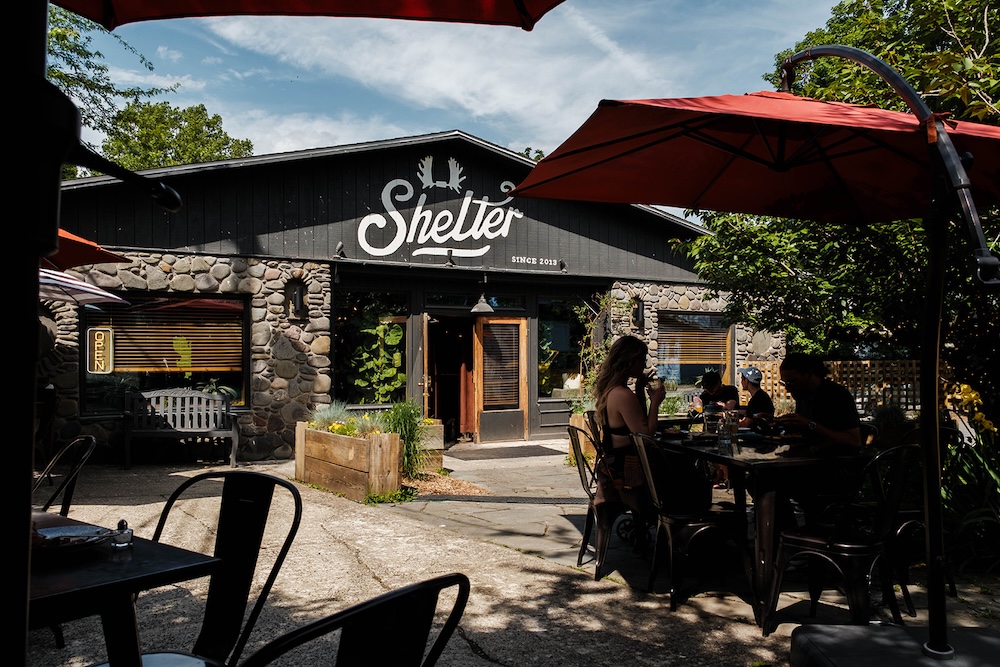 We Are Upstate NY at Shelter Restaurant in Woodstock NY