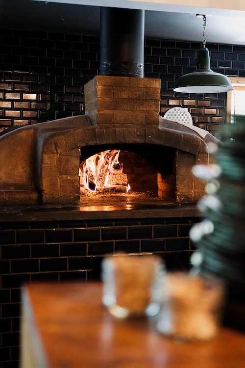 Brick Oven Pizza at Shelter Woodstock