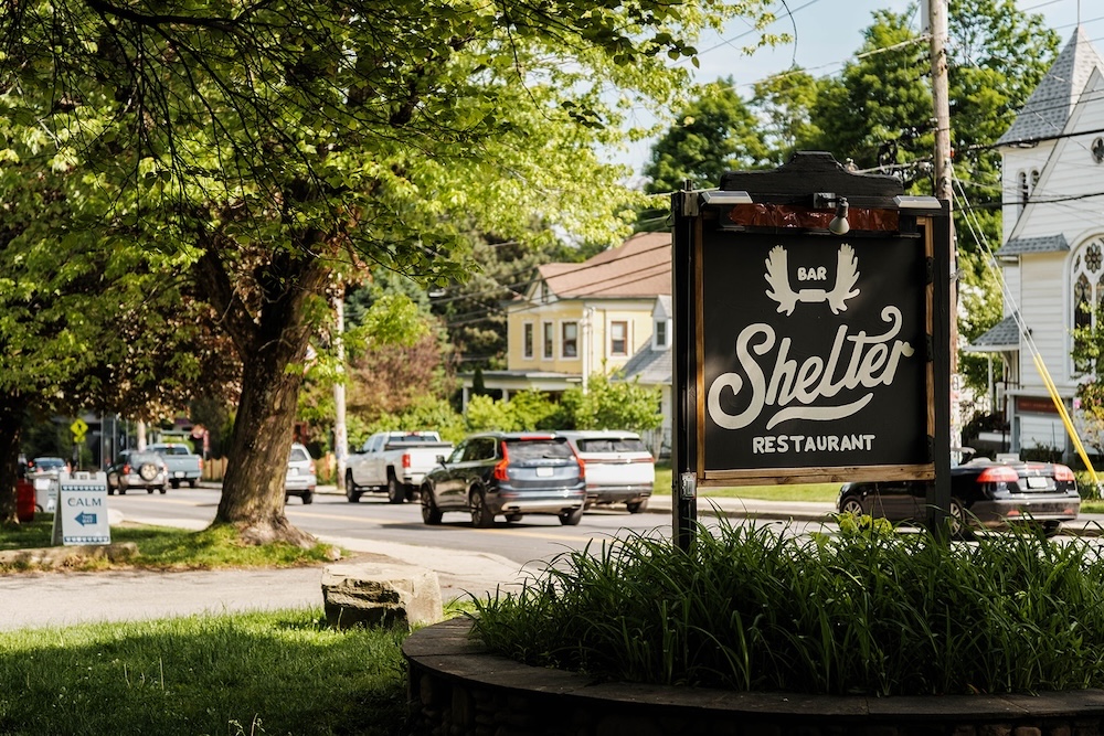 We Are Upstate NY at Shelter Restaurant in Woodstock NY