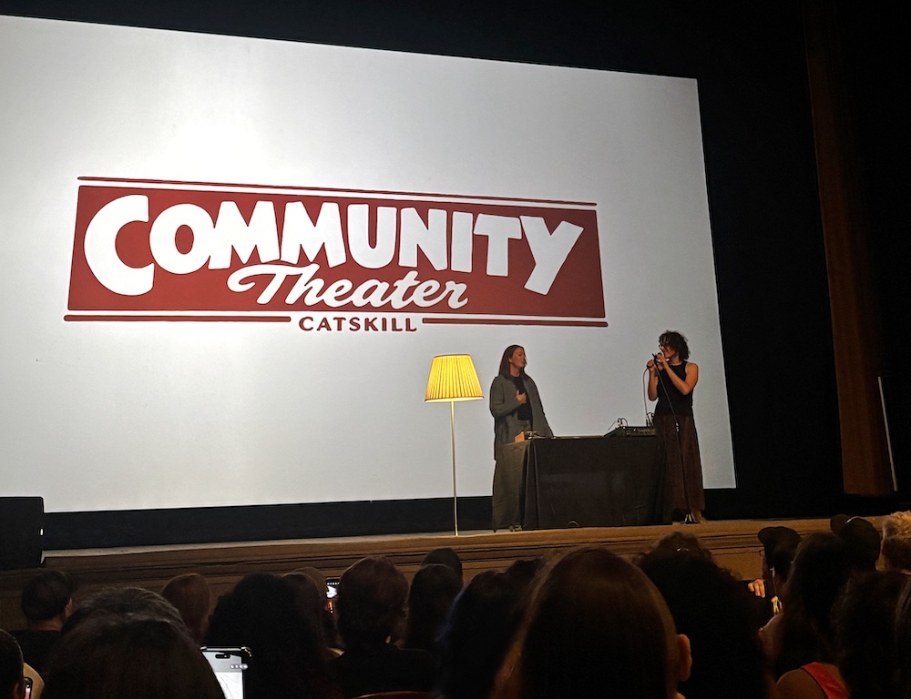 Q&A with the director after the film at Community Theater in Catskill NY.