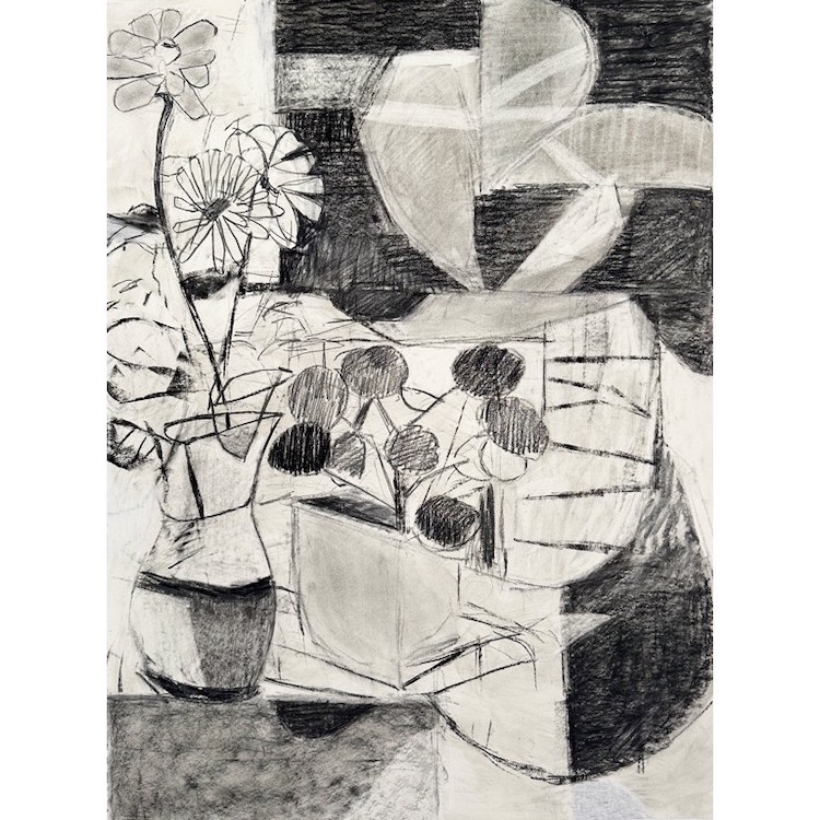 Summer drawing 4 by abstract artist Jenny Nelson.