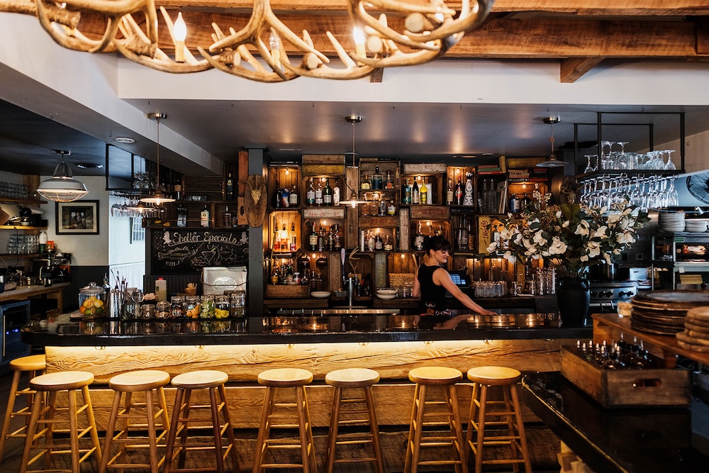 We Are Upstate NY at Shelter Restaurant in Woodstock NY