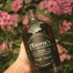 Black Walnut whiskey bottle from Cooper's Daughter Spirits in Claverack, NY.